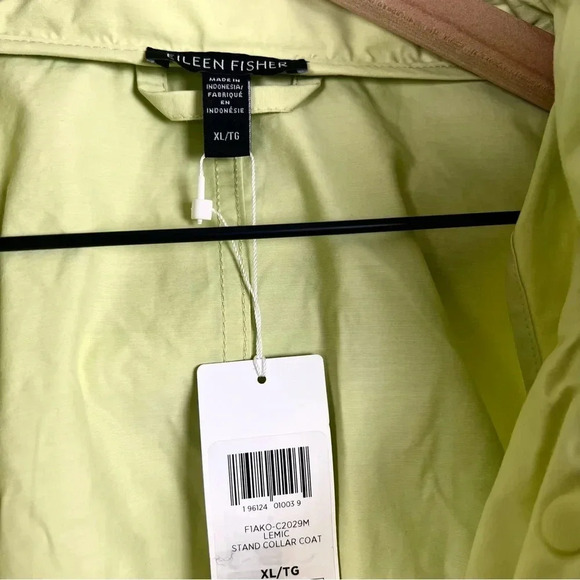 NWT Eileen Fisher Hidden Hood Jacket - Picture 4 of 5